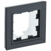 Рамка на 1 пост IP44 IEK Brite РУ-1-БрГ-44 графит фото 1 — Multielectrika