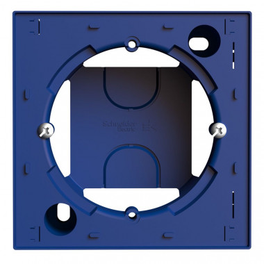 Коробка монтажная Systeme Electric AtlasDesign для наружного монтажа, аквамарин — Multielectrika
