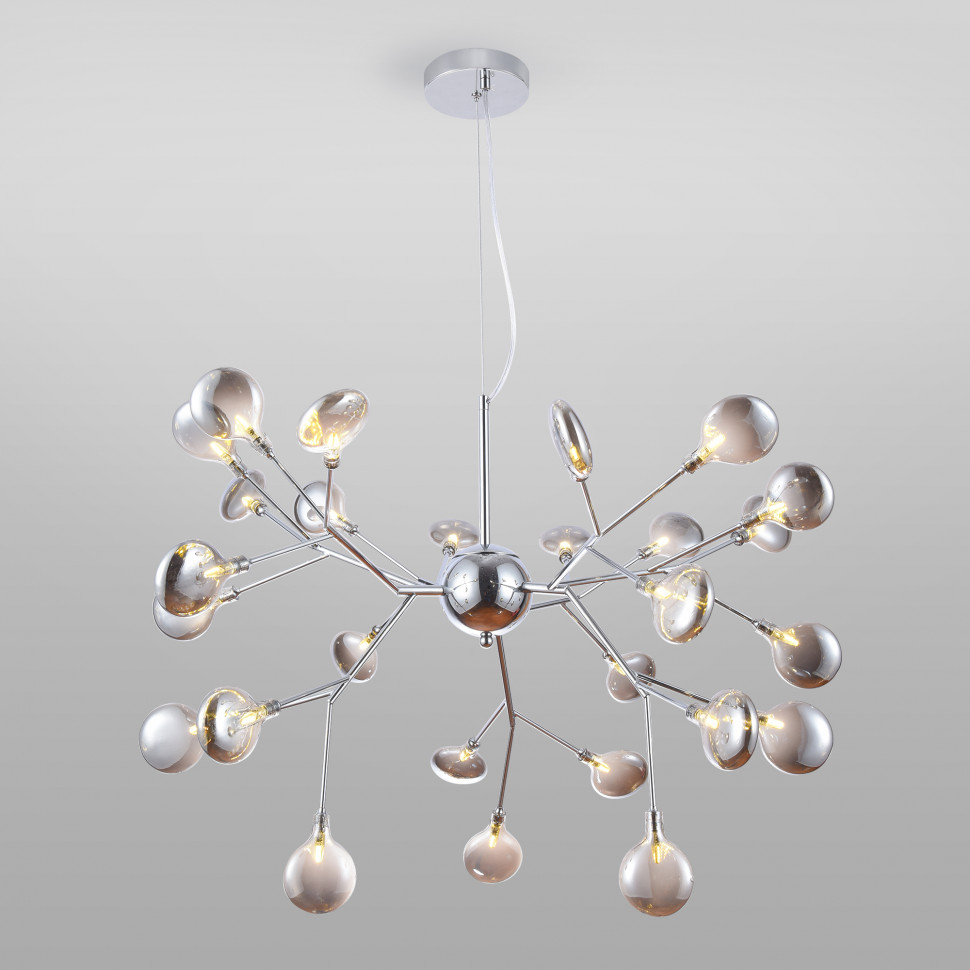 Подвесная люстра со стеклянными плафонами 554 фото 1 — Multielectrika