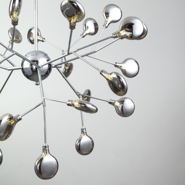 Подвесная люстра со стеклянными плафонами 554 — Multielectrika