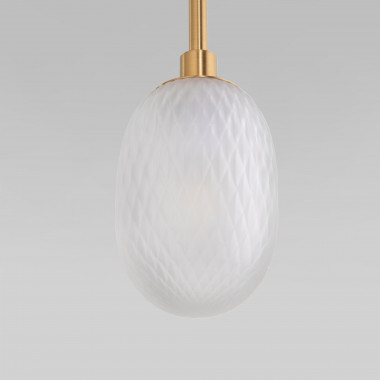 Подвесной светильник со стеклянным плафоном 50266/1 прозрачный — Multielectrika