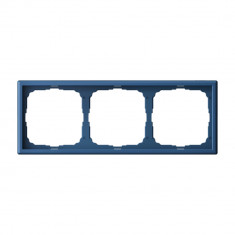 Рамка на 3 поста Systeme Electric ArtGallery универсальная, аквамарин &mdash; Multielectrika