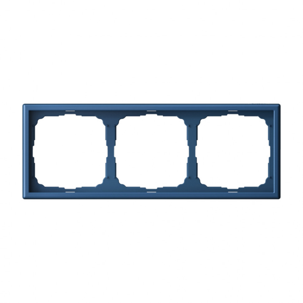 Рамка на 3 поста Systeme Electric ArtGallery универсальная, аквамарин фото 1 — Multielectrika