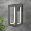 Уличный настенный светодиодный светильник Frame LED IP54 1527 TECHNO LED серый фото 12 — Multielectrika