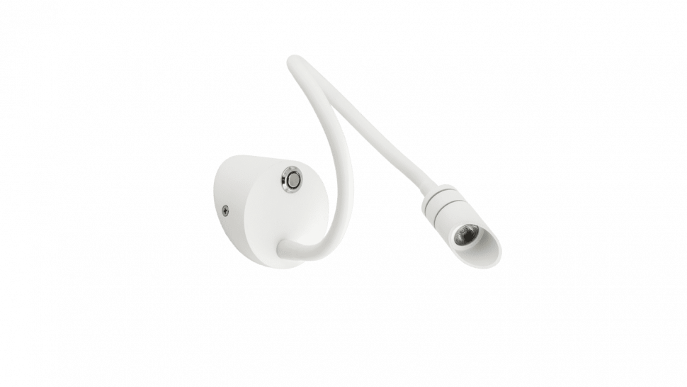 LED светильник настенный диммируемый WL  Белый 3Вт 3000К BQ003103-A-3-DIM-WH-WW фото 1 — Multielectrika