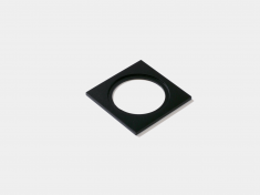 Рамка внешняя MINI COMBO, квадратная, черная, MINI-COMBO-S1-BL &mdash; Multielectrika