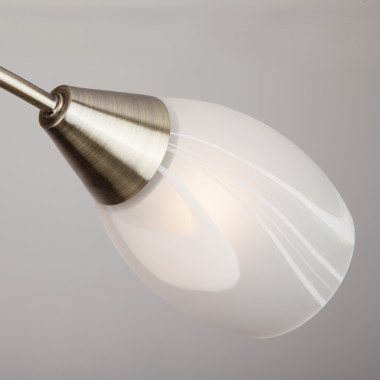 Люстра с хрусталем 30100/3 античная бронза — Multielectrika