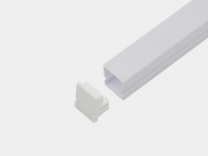 Профиль SF-1517-65 влагозащитный, 2м + 4 загл.+4 крепл.(использовать с 26460) &mdash; Multielectrika