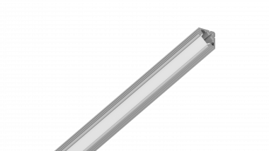 Комплект SF-1919, профиль угловой для однорядной ленты с экраном 2м — Multielectrika