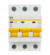 Автоматический выключатель ВА47-29 3Р 32А 4,5кА характеристика С IEK MVA20-3-032-C фото 1 — Multielectrika
