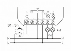Реле импульсный (бистабильный) BIS-409 &mdash; Multielectrika
