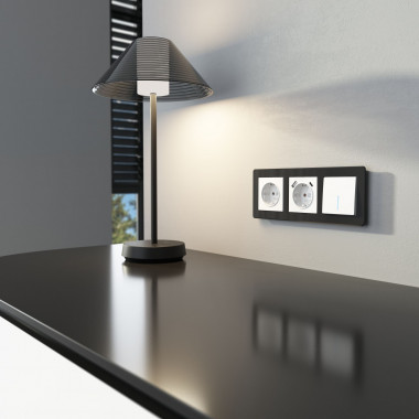 Выключатель одноклавишный проходной с подсветкой (белый) W1112101 — Multielectrika