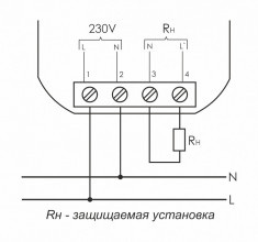Реле напряжения (Однофазный-АС / Ампер-16 / Контакт-1NO) CP-703 &mdash; Multielectrika