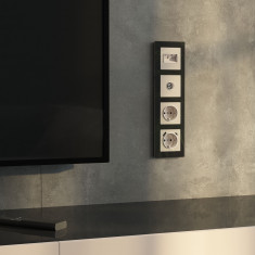 ТВ-розетка оконечная (айвори акрил) W1183043 &mdash; Multielectrika