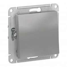 Переключатель одноклавишный Systeme Electric AtlasDesign Aqua IP44, алюминий &mdash; Multielectrika