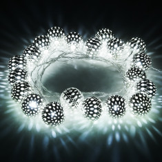 Гирлянда нить с мерцанием 2,8 м IP20 400-003 хром / холодный белый &mdash; Multielectrika