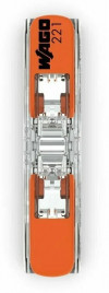 Соединитель для сращивания с рычагом Wago 221-2411 фото 4 — Multielectrika