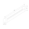Светильник стационарный светодиодный Led Stick 9 Вт 4200K 60 см 55000/LED фото 13 &mdash; Multielectrika