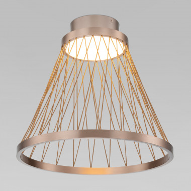 Потолочный светодиодный светильник 40018/1 LED коричневый — Multielectrika