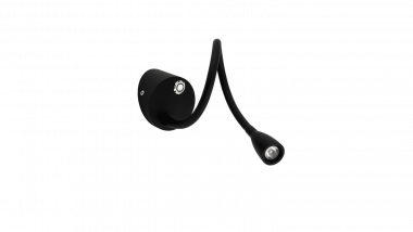 LED светильник настенный диммируемый WL  Черный 3Вт 3000К BQ004103-A-3-DIM-BL-WW — Multielectrika