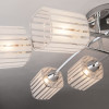 Потолочный светильник с плафонами из стекла 30125/8 хром фото 2 — Multielectrika