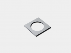 Рамка внешняя MINI COMBO, квадратная, белая, MINI-COMBO-S1-WH &mdash; Multielectrika