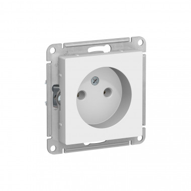 Розетка силовая Systeme Electric AtlasDesign без заземления, без шторок, 16А, лотос — Multielectrika