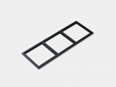 Накладка на светильник, черная, IMD-DA-2000CS-3-F-BL — Multielectrika