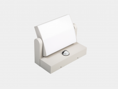 GW-007-18-GR-WW-2, бра настенное с сенсором NEW, серый, 18Вт 3000К IP54 &mdash; Multielectrika
