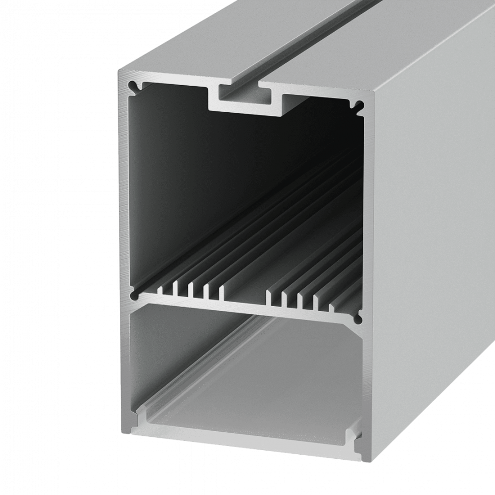 Алюминиевый профиль Design LED LS 4970, 2500 мм, анодированный фото 1 — Multielectrika