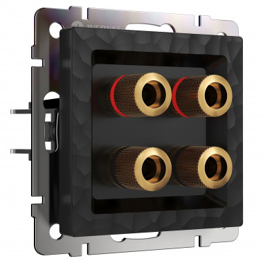 Акустическая розетка (Hammar черный) W1285008 &mdash; Multielectrika