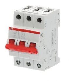 Рубильник 3-полюсный ABB SD203/16 рычаг красный 2CDD283101R0016 &mdash; Multielectrika