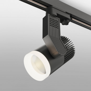 Трековый светодиодный светильник для трехфазного шинопровода Accord Черный 30W 4200K LTB44 — Multielectrika