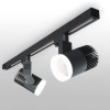 Трековый светодиодный светильник для трехфазного шинопровода Accord Черный 30W 4200K LTB44 фото 5 — Multielectrika