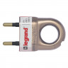 Вилка 2К - Legrand Элиум - 6 А - с кольцом - пластик - бронзовый 050164