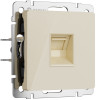 Розетка Ethernet RJ-45 (айвори акрил) W1181043 фото 1 &mdash; Multielectrika