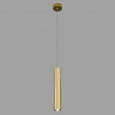 Подвесной светодиодный светильник 50214/1 LED золото &mdash; Multielectrika
