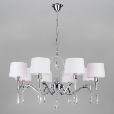 Умный подвесной светильник 10127/8 хром — Multielectrika