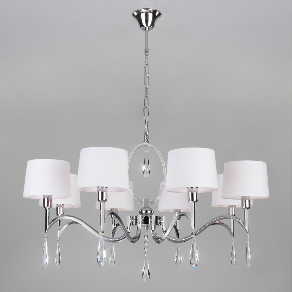Умный подвесной светильник 10127/8 хром фото 1 — Multielectrika