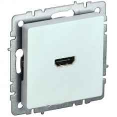 Розетка HDMI IEK Brite РHDMI-0-БрЖ жемчуг &mdash; Multielectrika