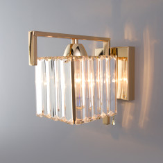 Хрустальное бра 10117/1 золото &mdash; Multielectrika