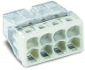 Клеммник WAGO 2273-248 8 х 0,5-2,5 мм2 24A Cu/Al с пастой 