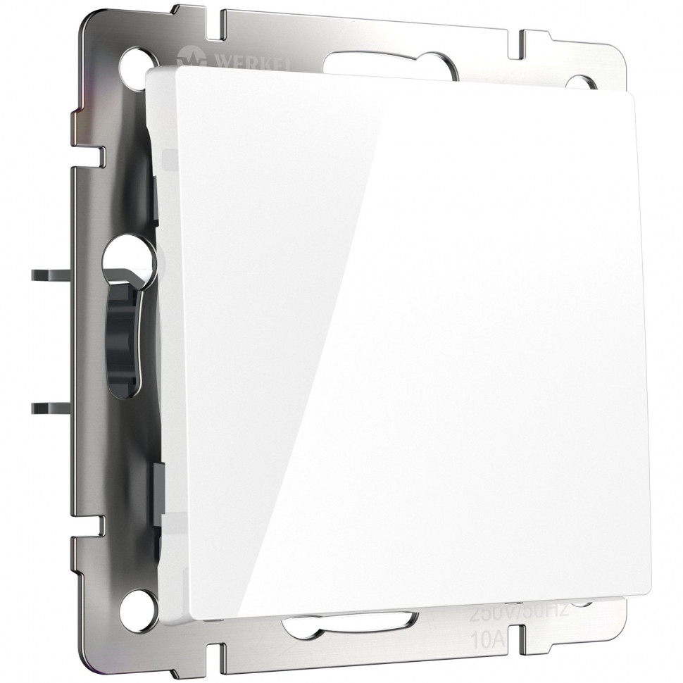 Перекрестный выключатель одноклавишный (белый) W1113001 фото 1 &mdash; Multielectrika