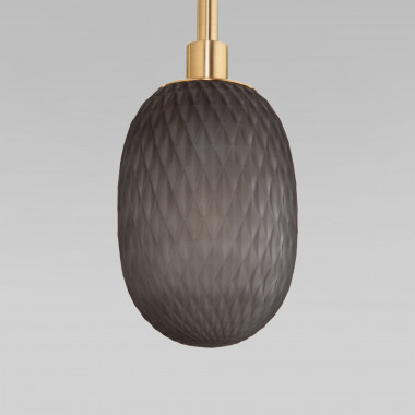 Подвесной светильник со стеклянным плафоном 50266/1 дымчатый — Multielectrika