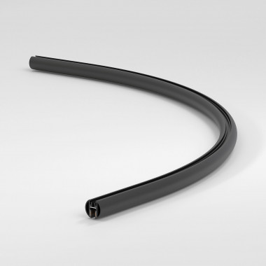 Mini Magnetic Шинопровод накладной Round черный Ø900 мм 85167/00 — Multielectrika