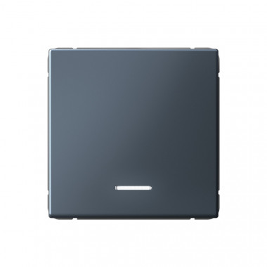 Выключатель одноклавишный Systeme Electric ArtGallery с подсветкой, 10АХ, грифель — Multielectrika