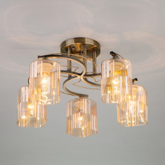 Потолочный светильник 30124/5 античная бронза &mdash; Multielectrika