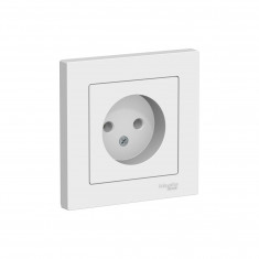 Розетка силовая Systeme Electric AtlasDesign без заземления, в сборе, 16А, лотос &mdash; Multielectrika