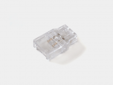 Коннектор DSG2-10-CN-2 для ленты 2835, односторонний, 10мм, прозрачный — Multielectrika