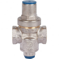 STOUT Редуктор давления PN16 вн/вн 1/2" с выходом под манометр &mdash; Multielectrika